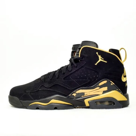 7Y/8.5w Nike Jordan Jumpman MVP Basketball Shoe Black Gold DZ5577-007 NEW main image 8